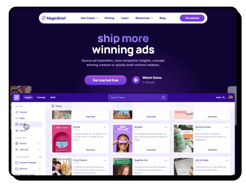 MagicBrief as a SaaS Tools to Craft Paid Ads Effortlessly