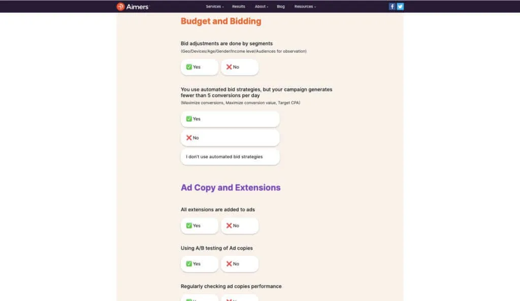 Free Advertising Tool to Optimize Your Campaigns - Google Ads Optimization Tool