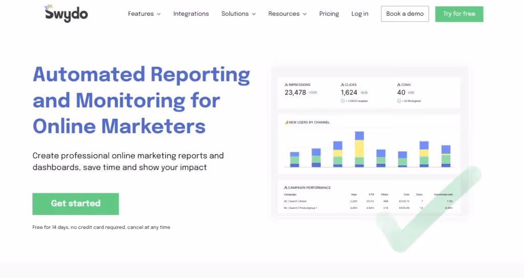 SaaS Tools We Use to Manage our Remote Performance Marketing Agency - Swydo