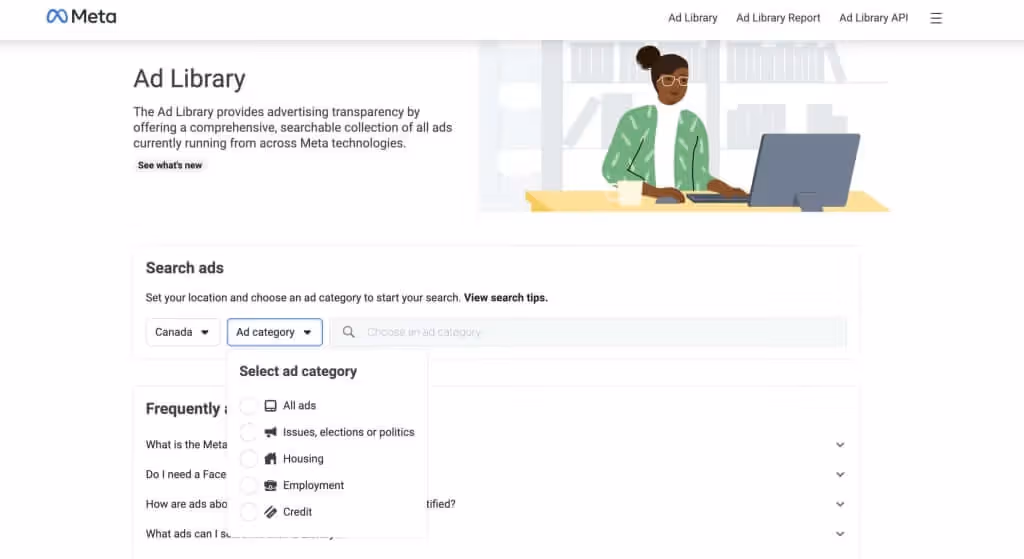Free Advertising Tool to Optimize Your Campaigns - Meta Ad Library