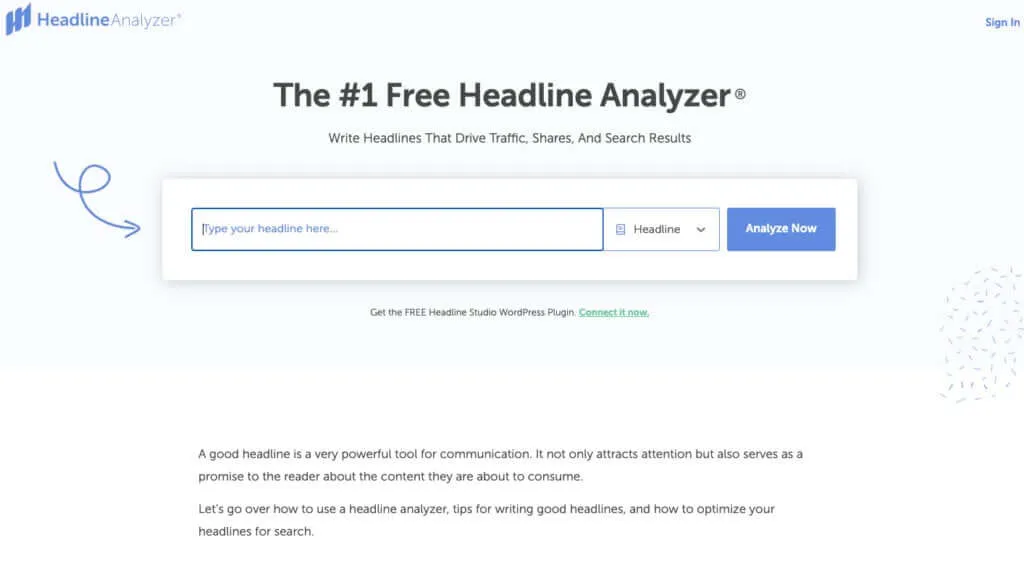 Free Advertising Tool to Optimize Your Campaigns - Headline Analyzer
