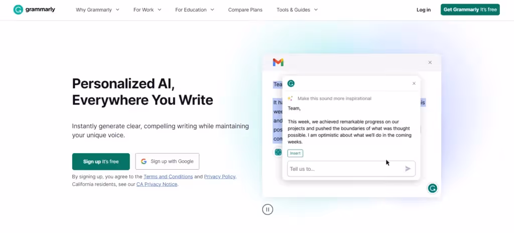 SaaS Tools We Use to Manage our Remote Performance Marketing Agency - Grammarly