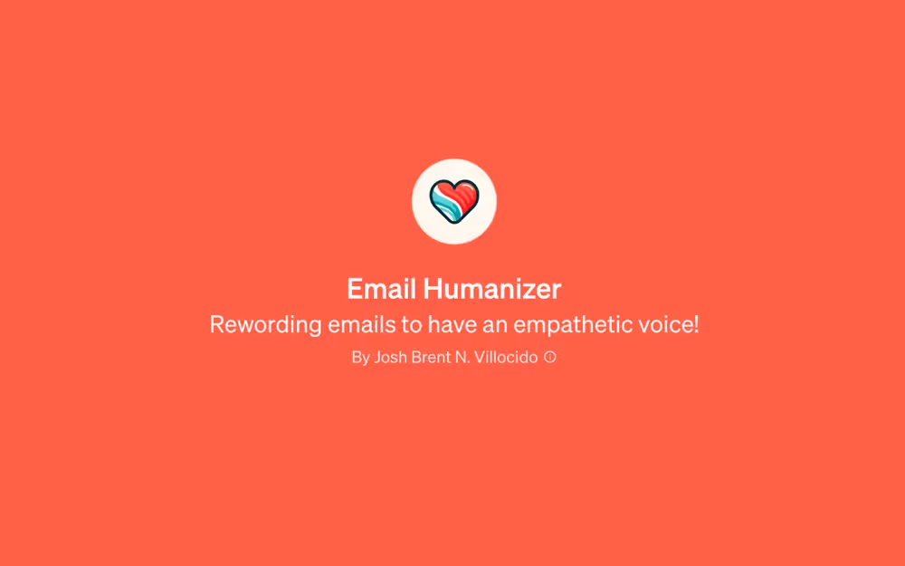GPT - Email Humanizer