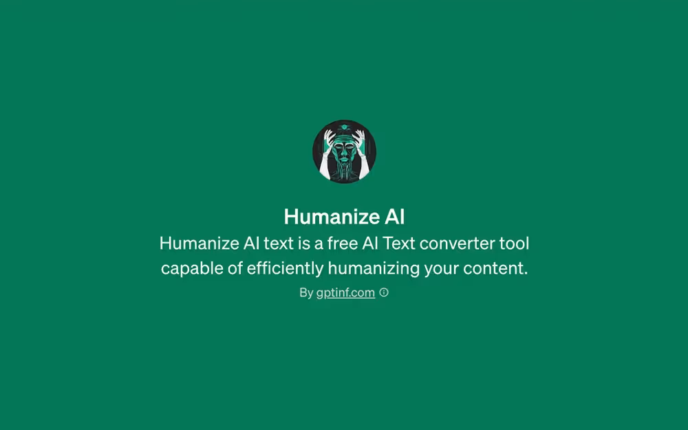 GPT - Humanize AI