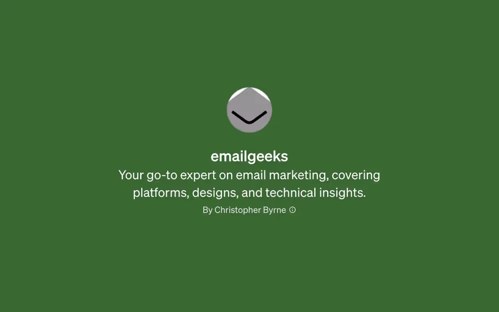 GPT - Emailgeeks