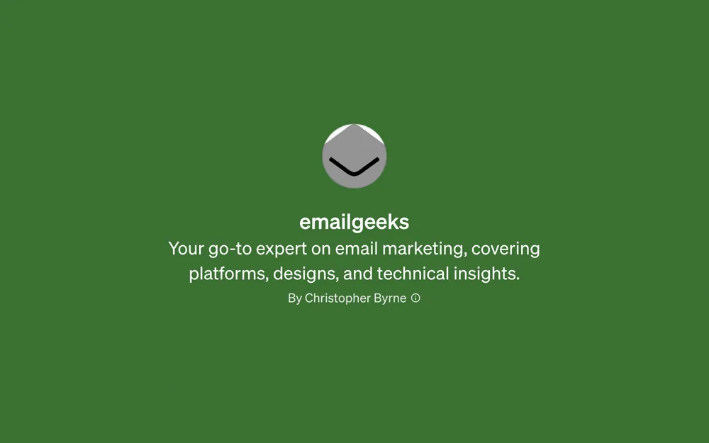 GPT - Emailgeeks