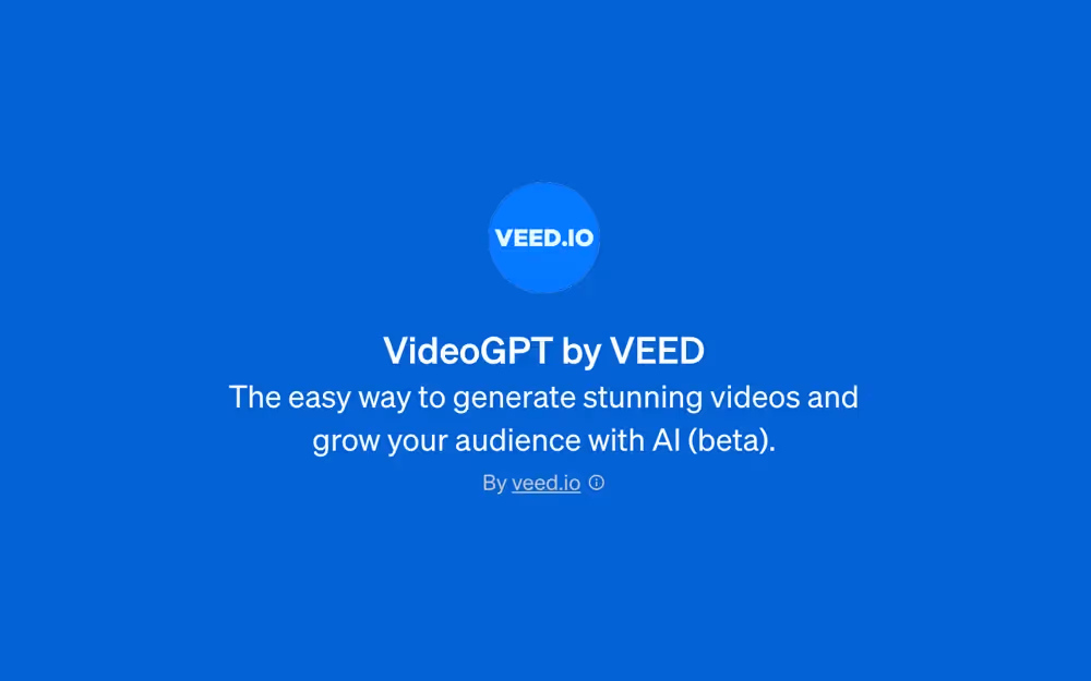 GPT - VEED