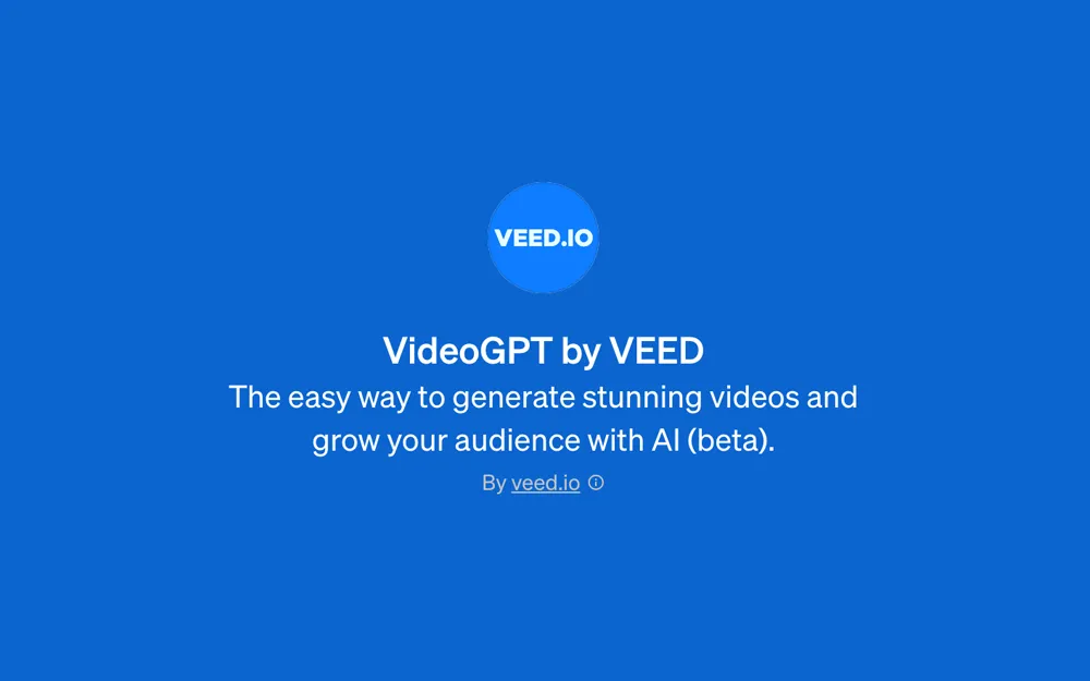 GPT - VEED