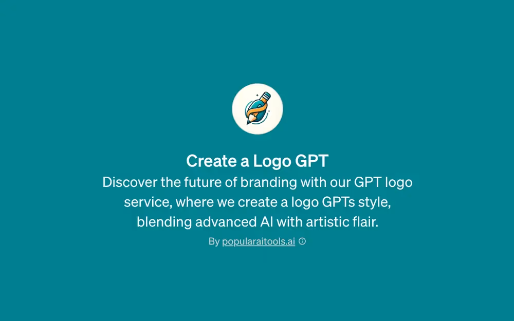 GPT - Create a Logo GPT