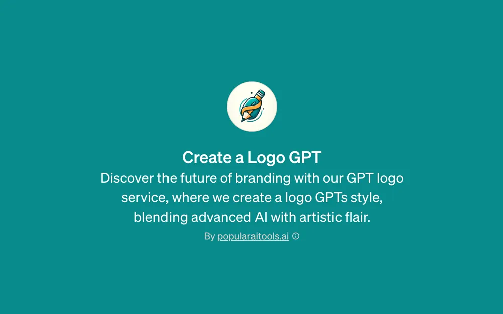 GPT - Create a Logo GPT