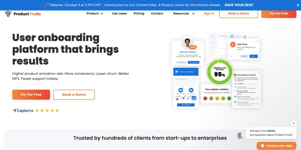 Product Fruits 10 Best Marketing Tools for SaaS That You Might Have Missed
