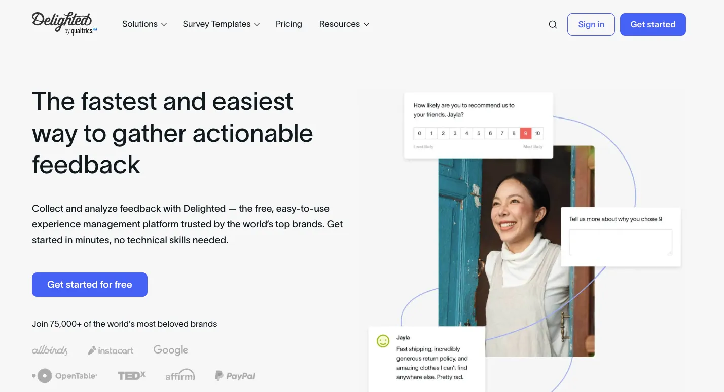 Delighted 8 Cutting-Edge Tools for Outstanding SaaS Customer Experience
