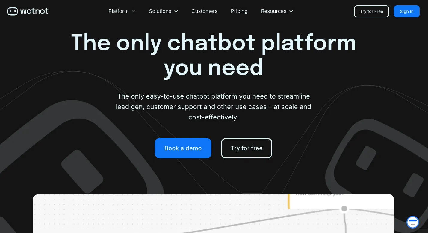 WotNot 8 Cutting-Edge Tools for Outstanding SaaS Customer Experience