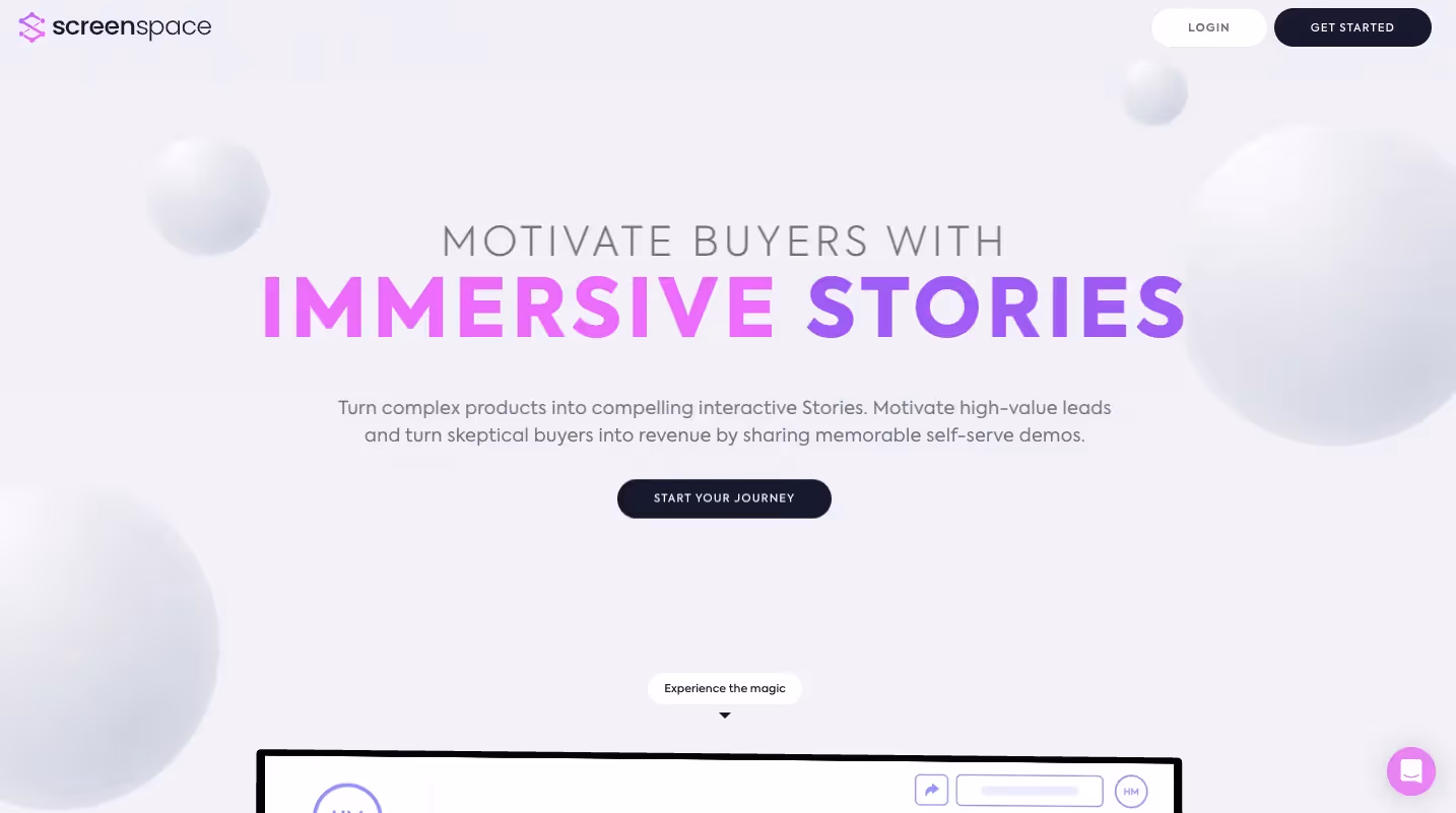 Screenspace 8 Cutting-Edge Tools for Outstanding SaaS Customer Experience