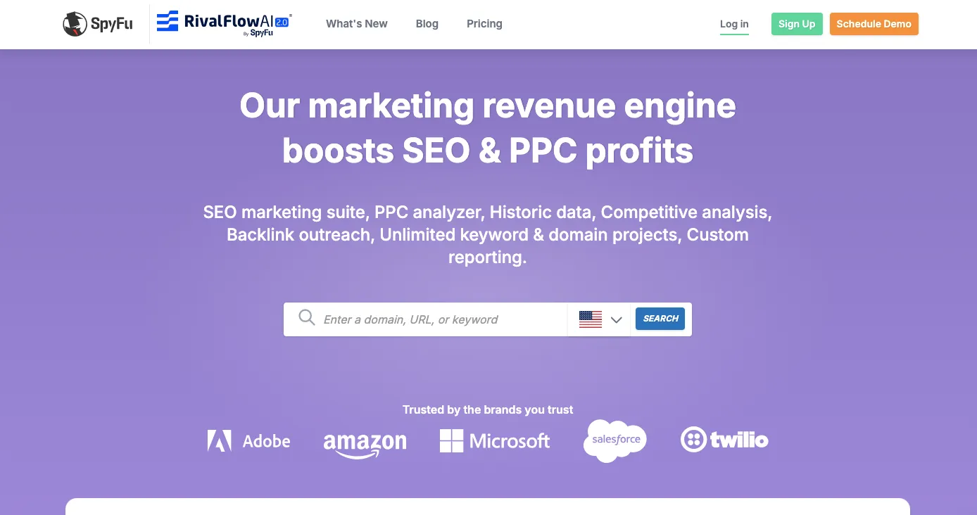 SpyFu Ultimate Guide to PPC Marketing for SaaS & Tech Aimers