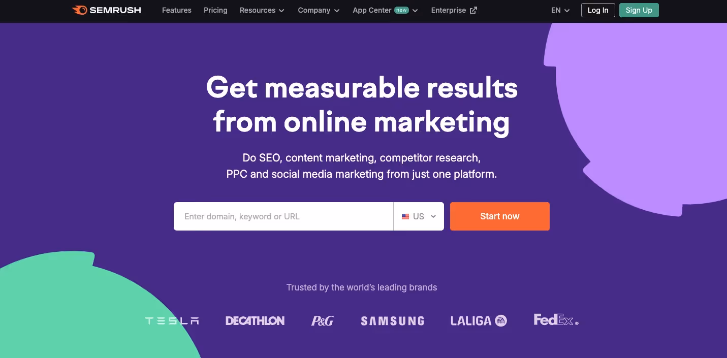SEMRush Ultimate Guide to PPC Marketing for SaaS & Tech Aimers
