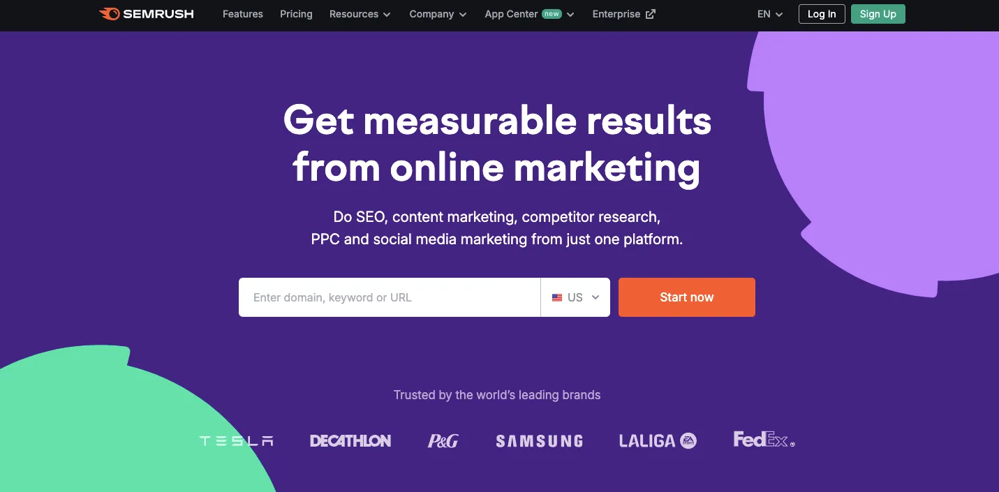 SEMRush Ultimate Guide to PPC Marketing for SaaS & Tech Aimers