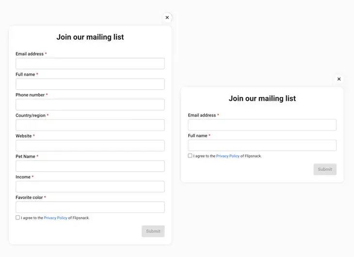 Maling List Form Conversion Rate Optimization Best Practices: Skyrocketing CRO