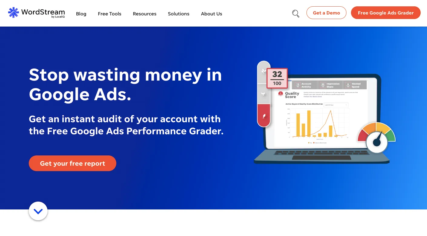 WordStream Best PPC Tools