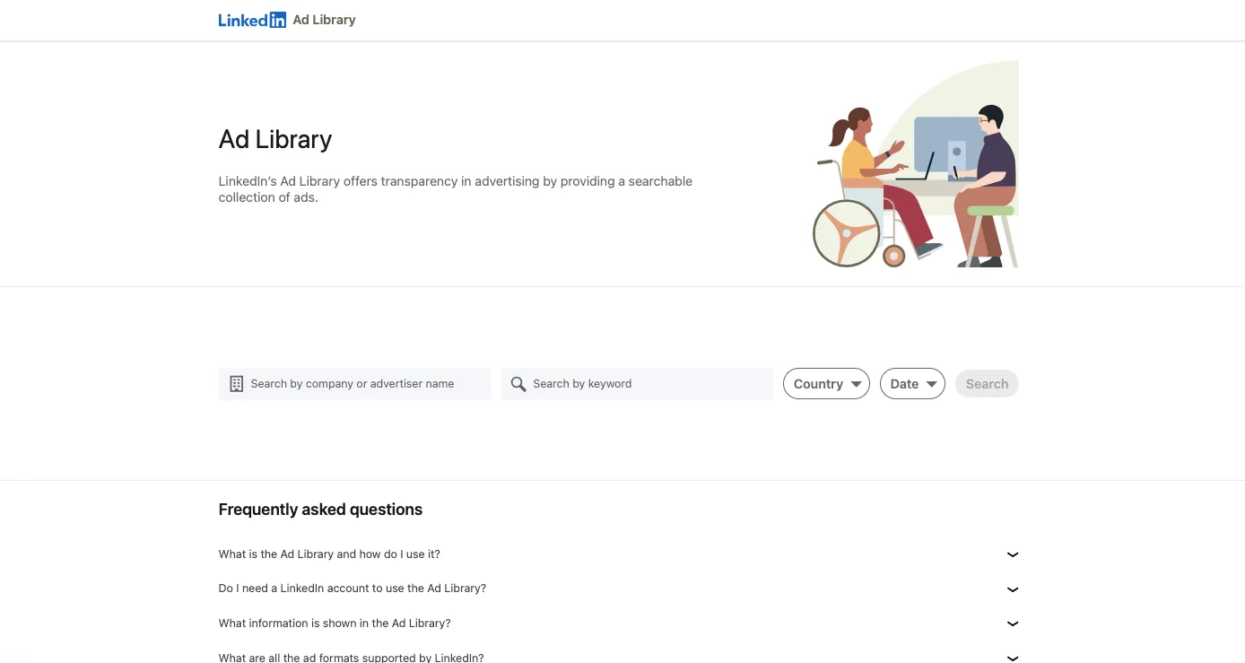 LinkedIn Ad Library Best PPC Tools