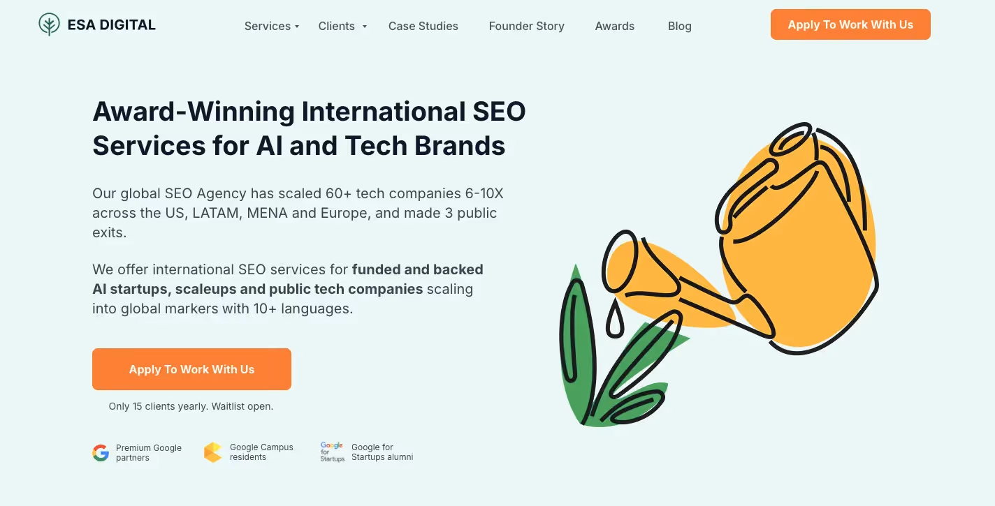 ESA Digital Best SEO Companies & Agencies