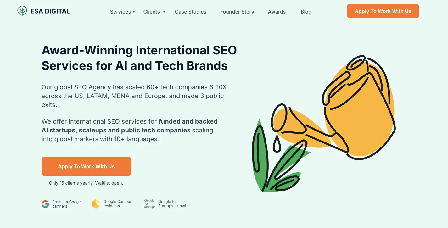 ESA Digital Best SEO Companies & Agencies