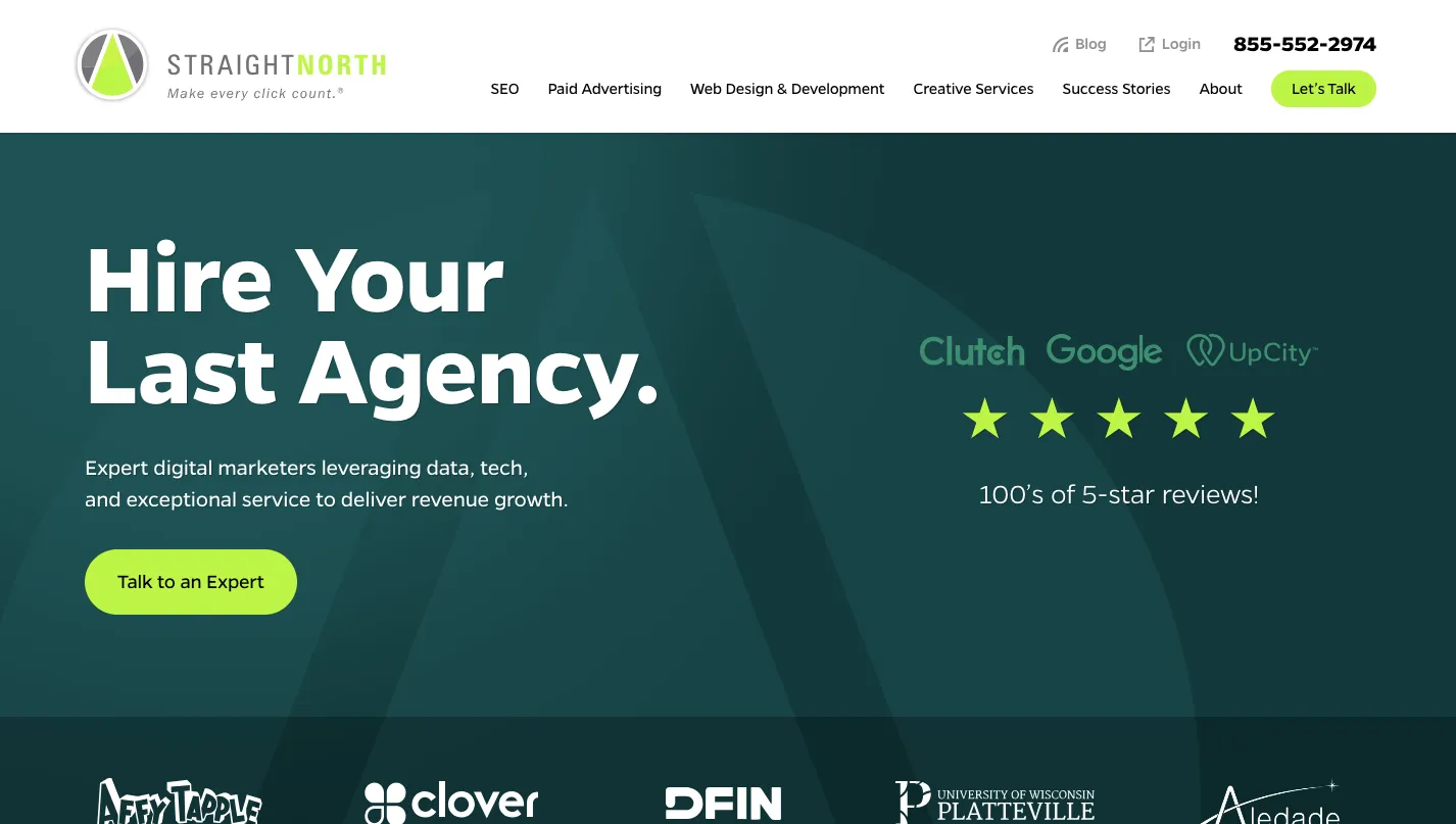 Straight North Best SEO Companies & Agencies
