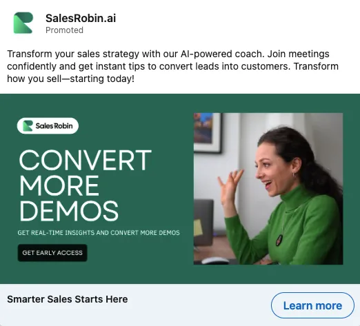 SalesRobin Ad LinkedIn Ads for SaaS Budget, Best Practices, and Performance Tips