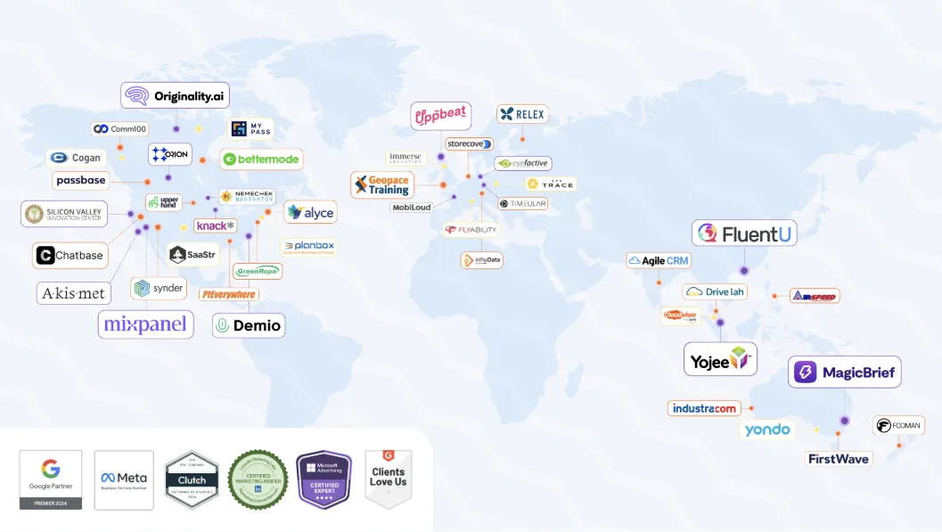 Aimers Clients SaaS Tech Why Choose Aimers as Your Growth Marketing Agency