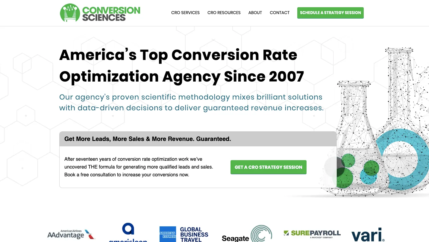 Conversion Sciences Top Conversion Rate Optimization (CRO) Agencies & Services They Provide