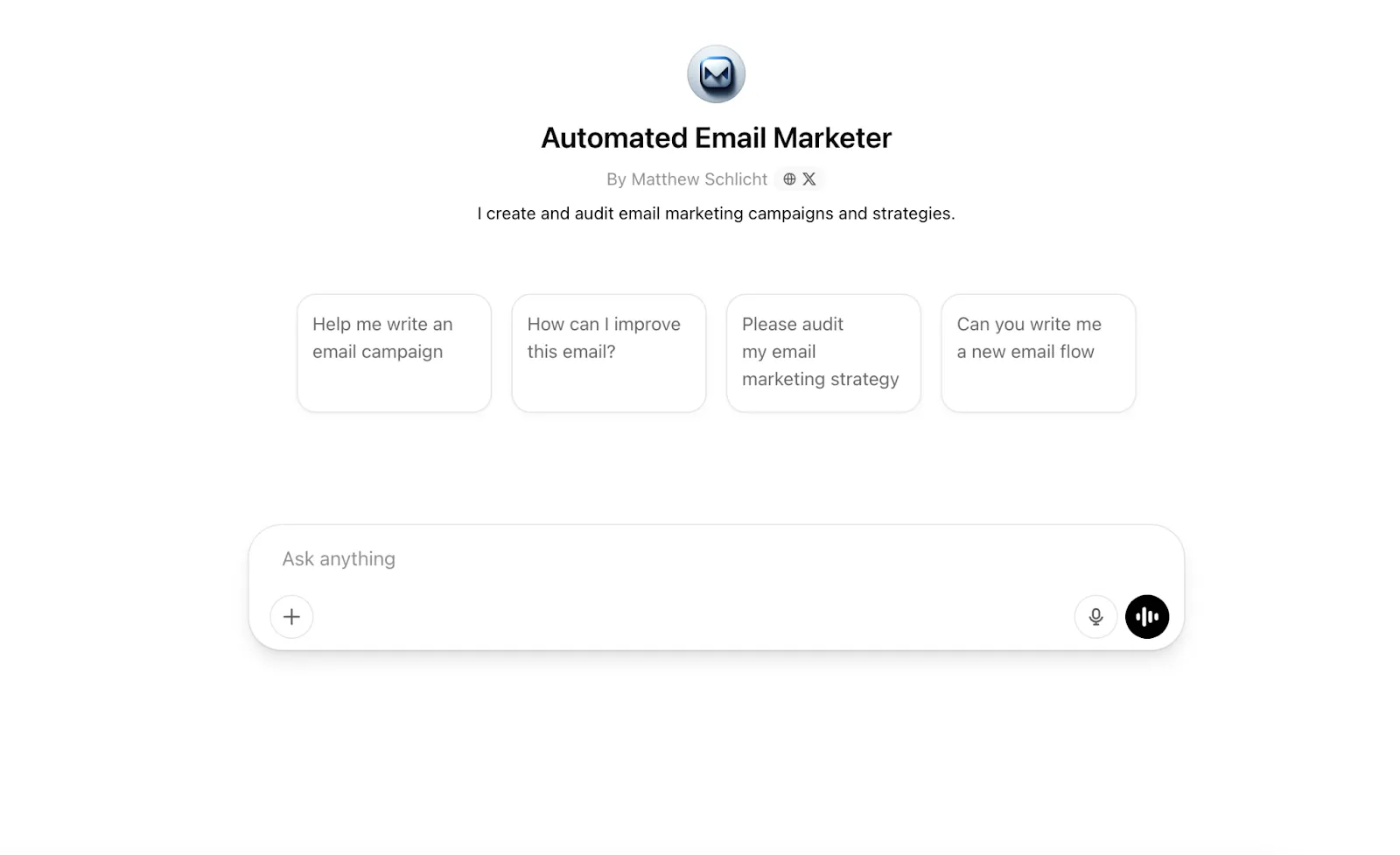 Automated Email Marketer Best GPTs