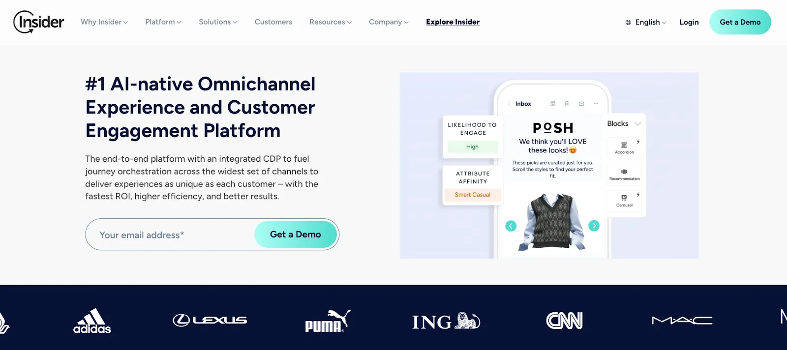 Tool to Personalize Landing Pages in Real Time