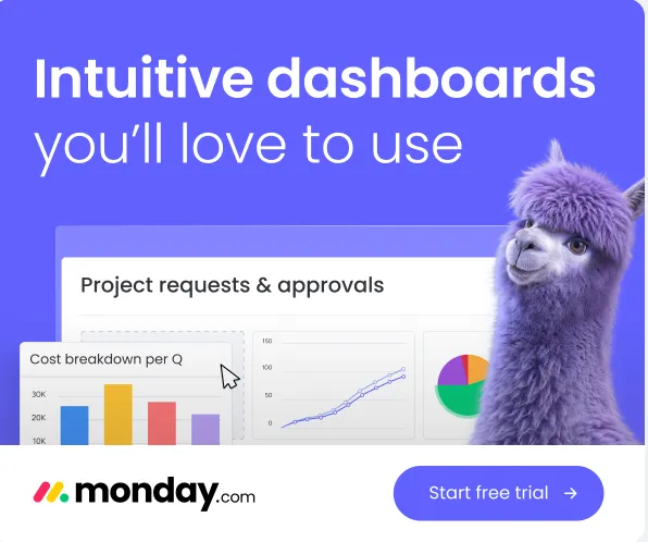 Monday.com ad example