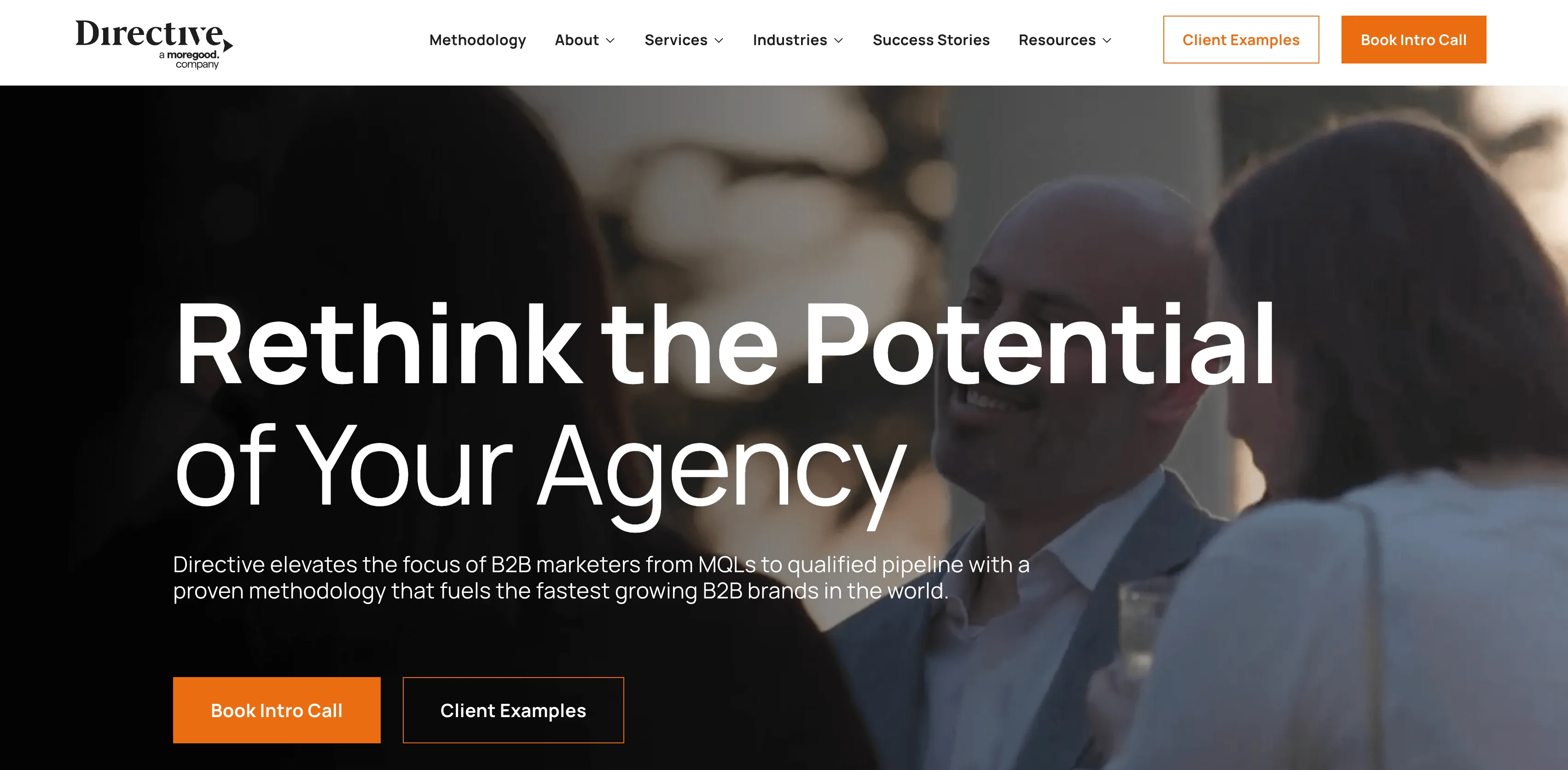Directive Consulting website
