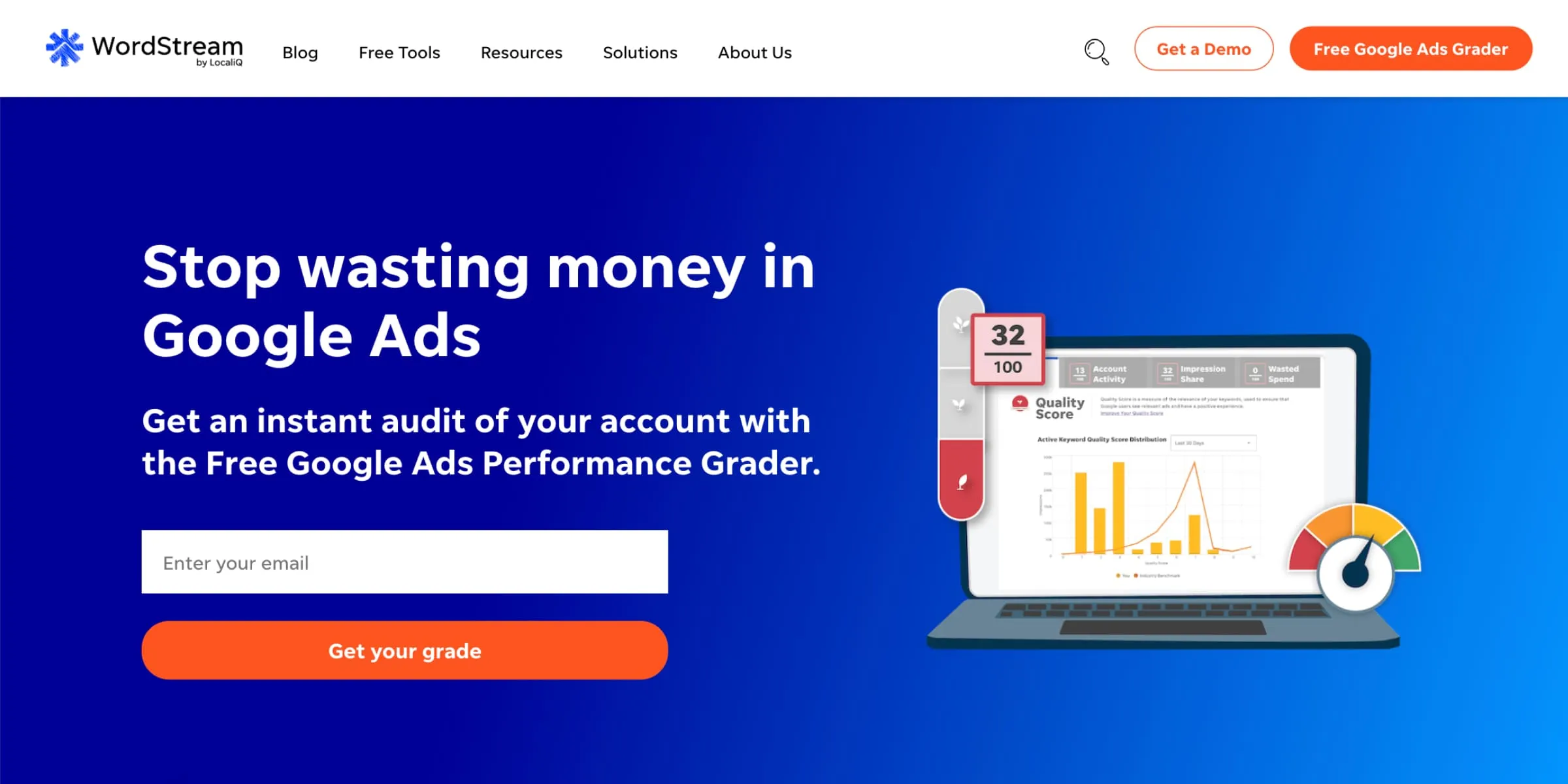 Agency #8: WordStream - Top Google Ads Agencies for SaaS Marketing Teams