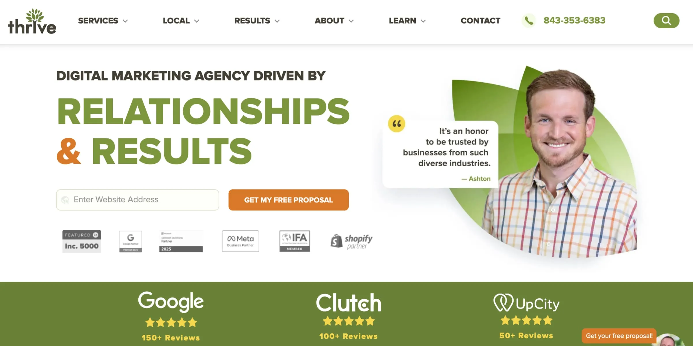 Agency #9: Thrive Internet Marketing - Best Google Ads Agencies for SaaS Companies