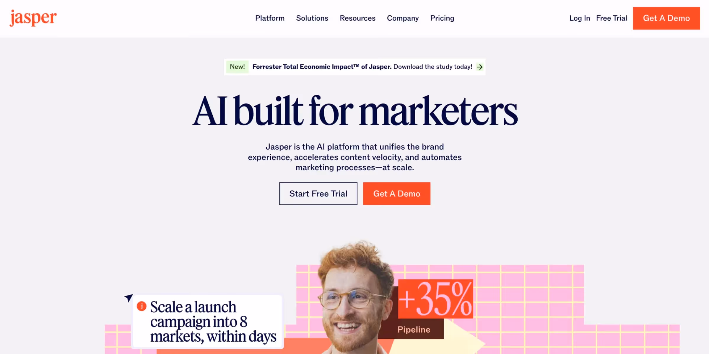 Jasper homepage