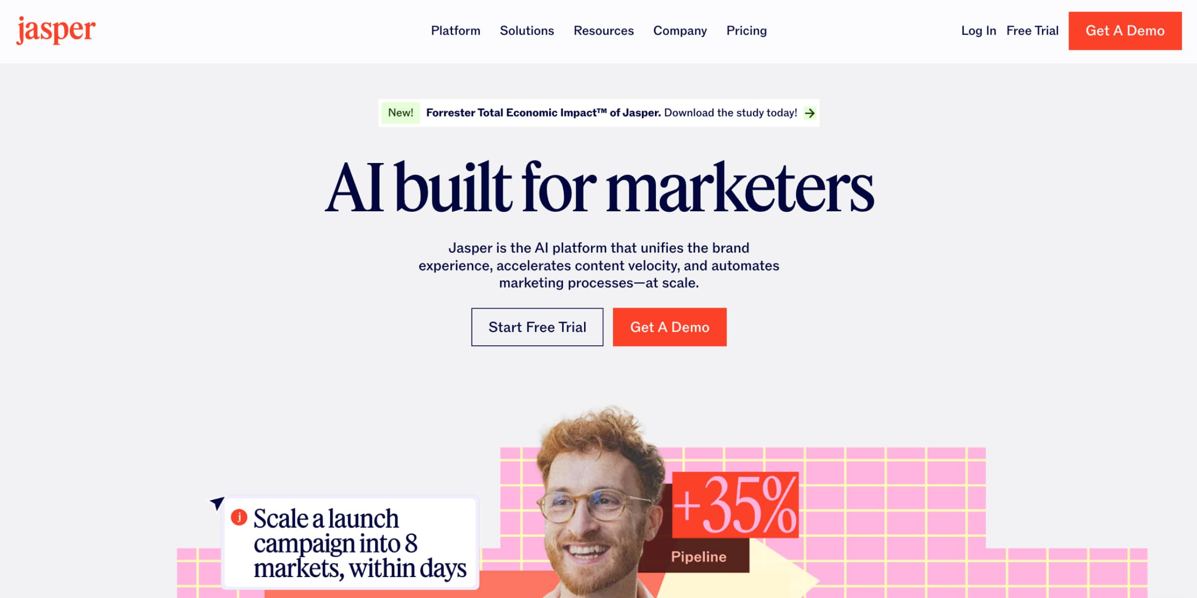 Jasper homepage