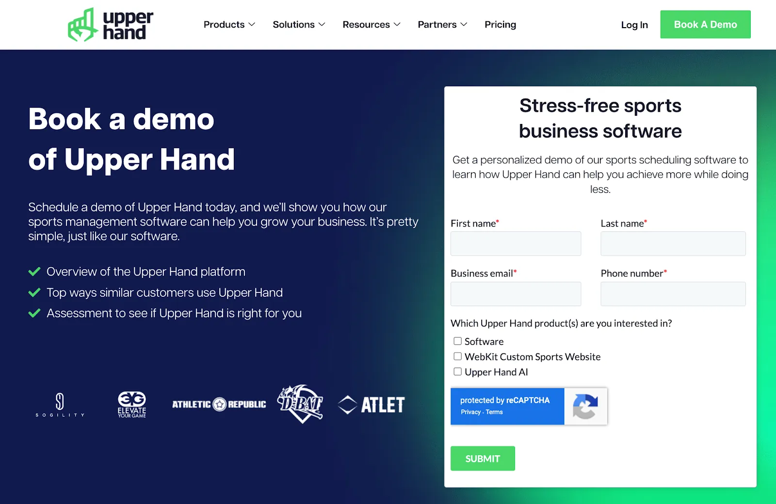 simplified version featuring five clear fields on a single page