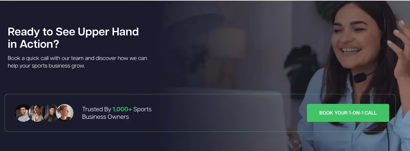 Uper Hand website screenshot