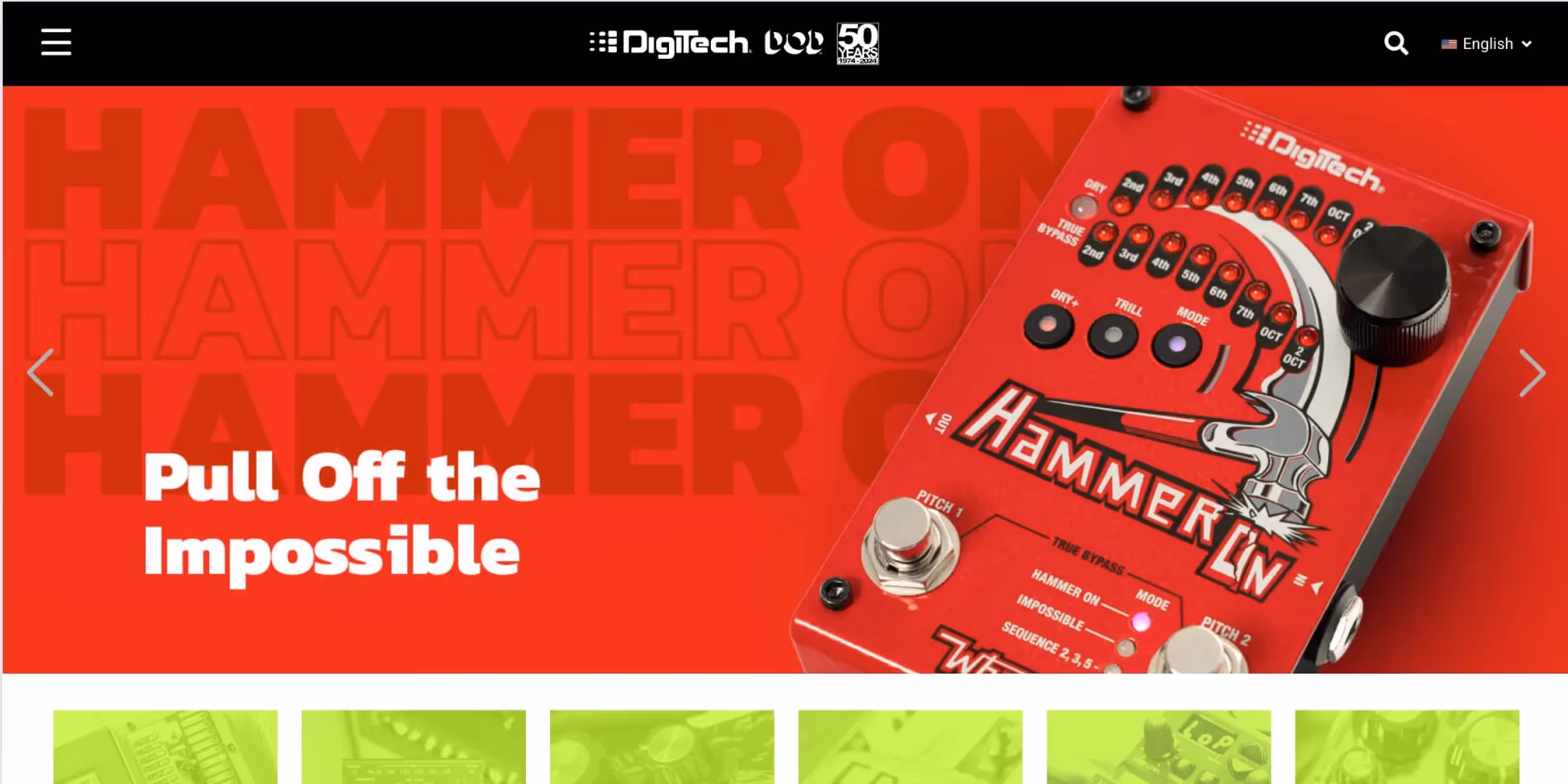 Digitech homepage