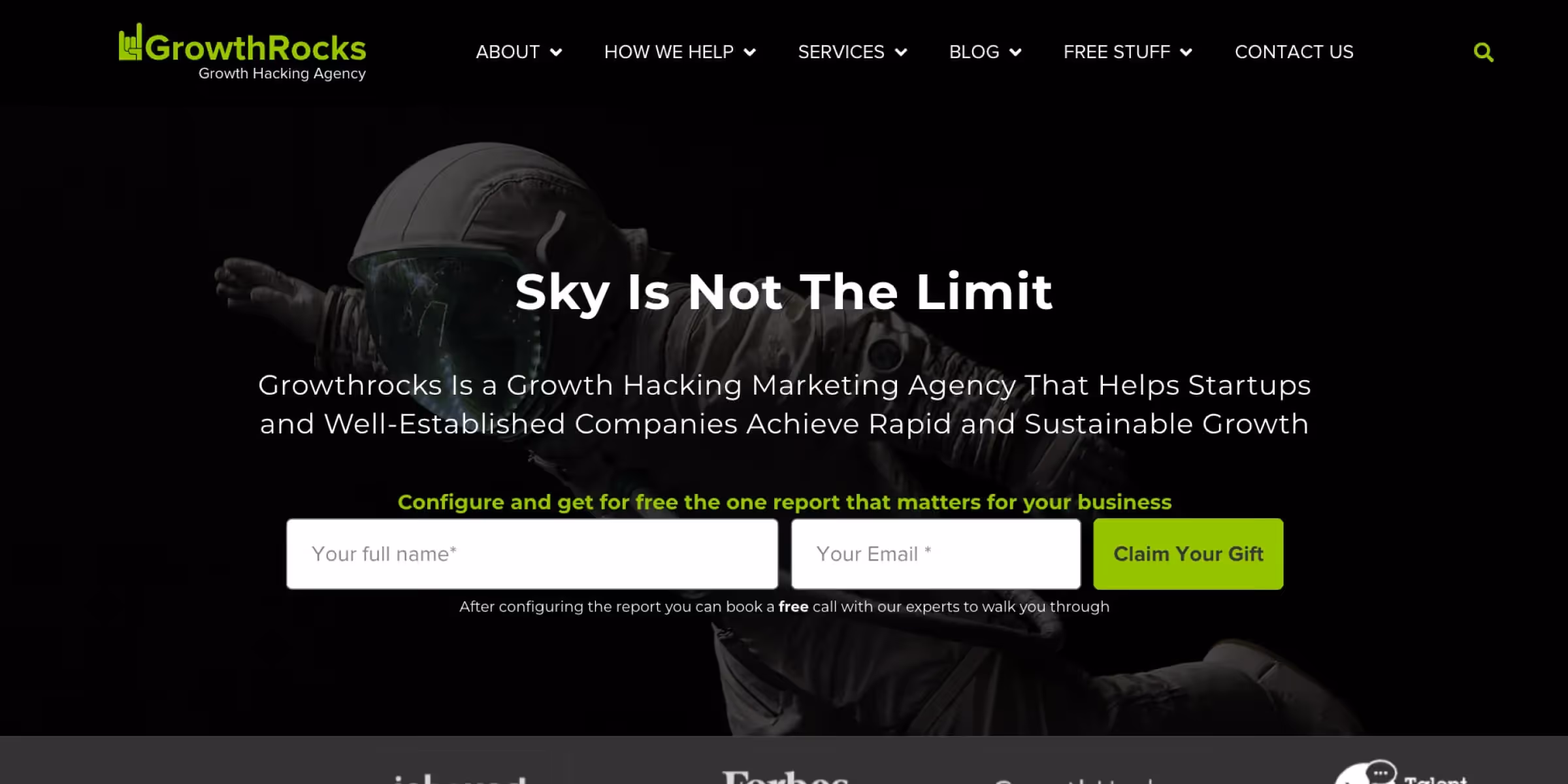 GrowthRocks homepage