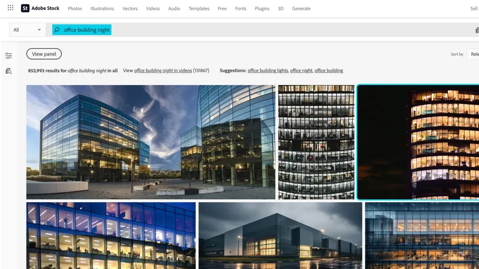 Adobe Stock picture example