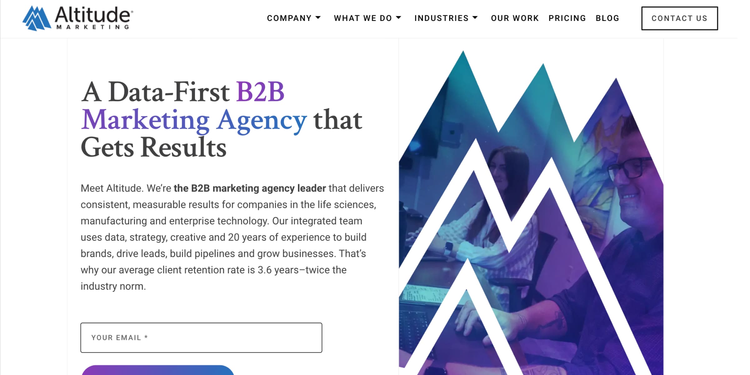 Altitude Marketing Homepage