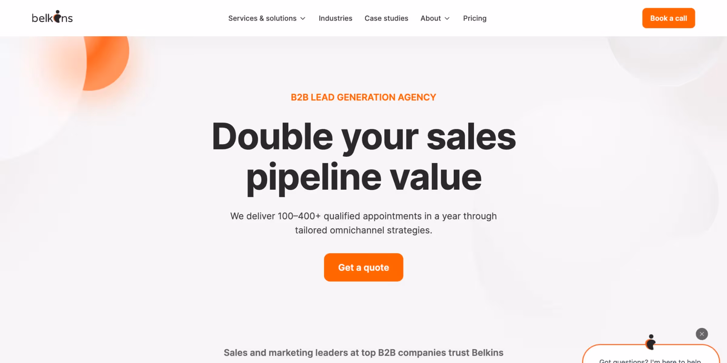 Belkins Homepage