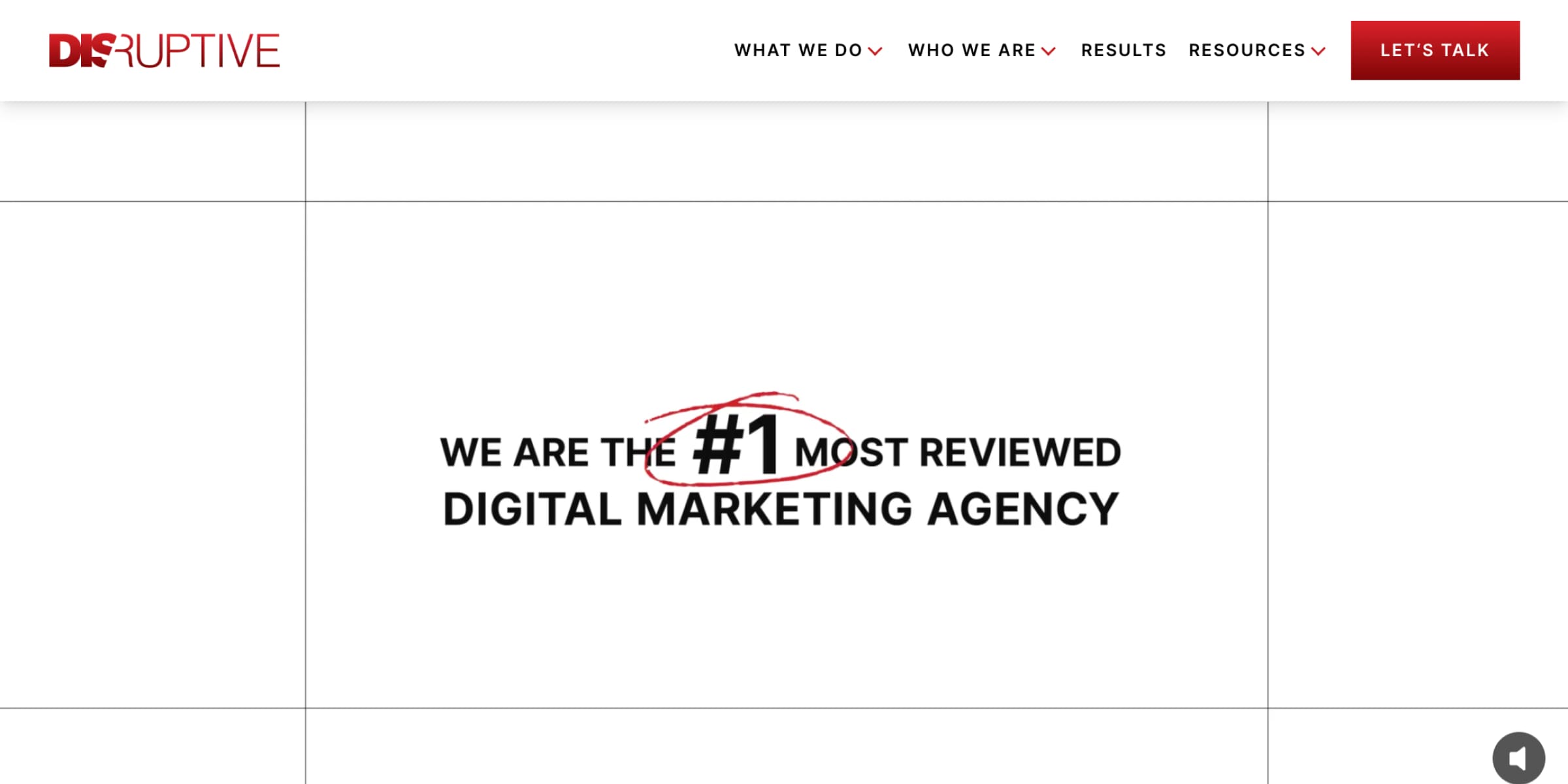 Disruptive Advertising Homepage