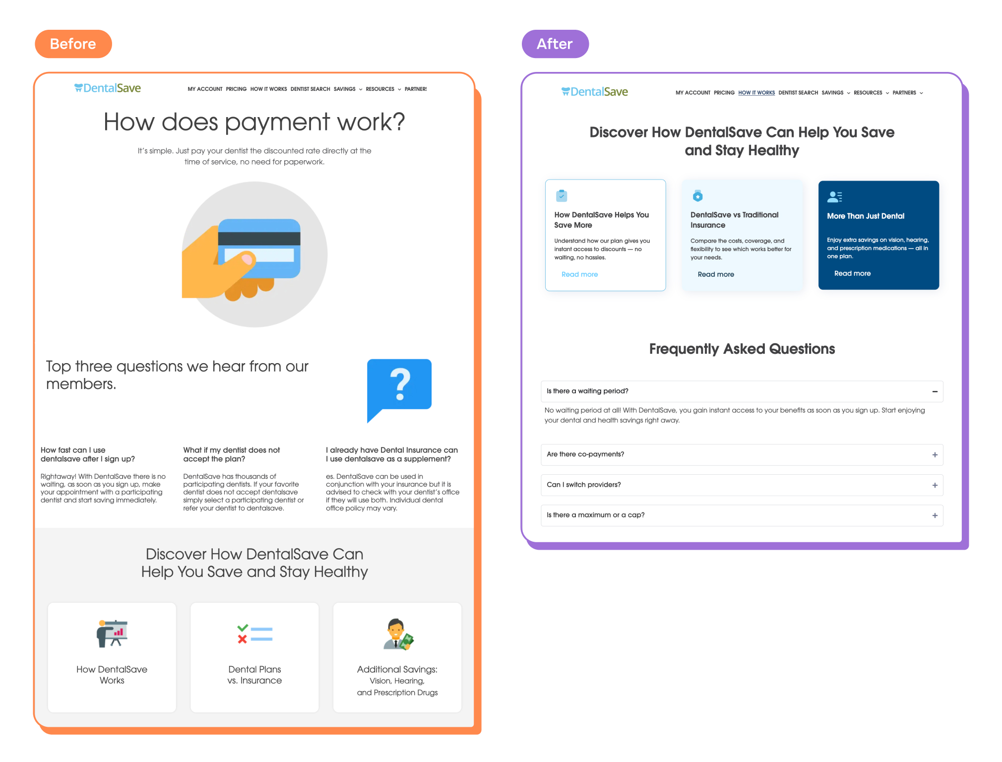 DentalSave Case Study: FAQ Section