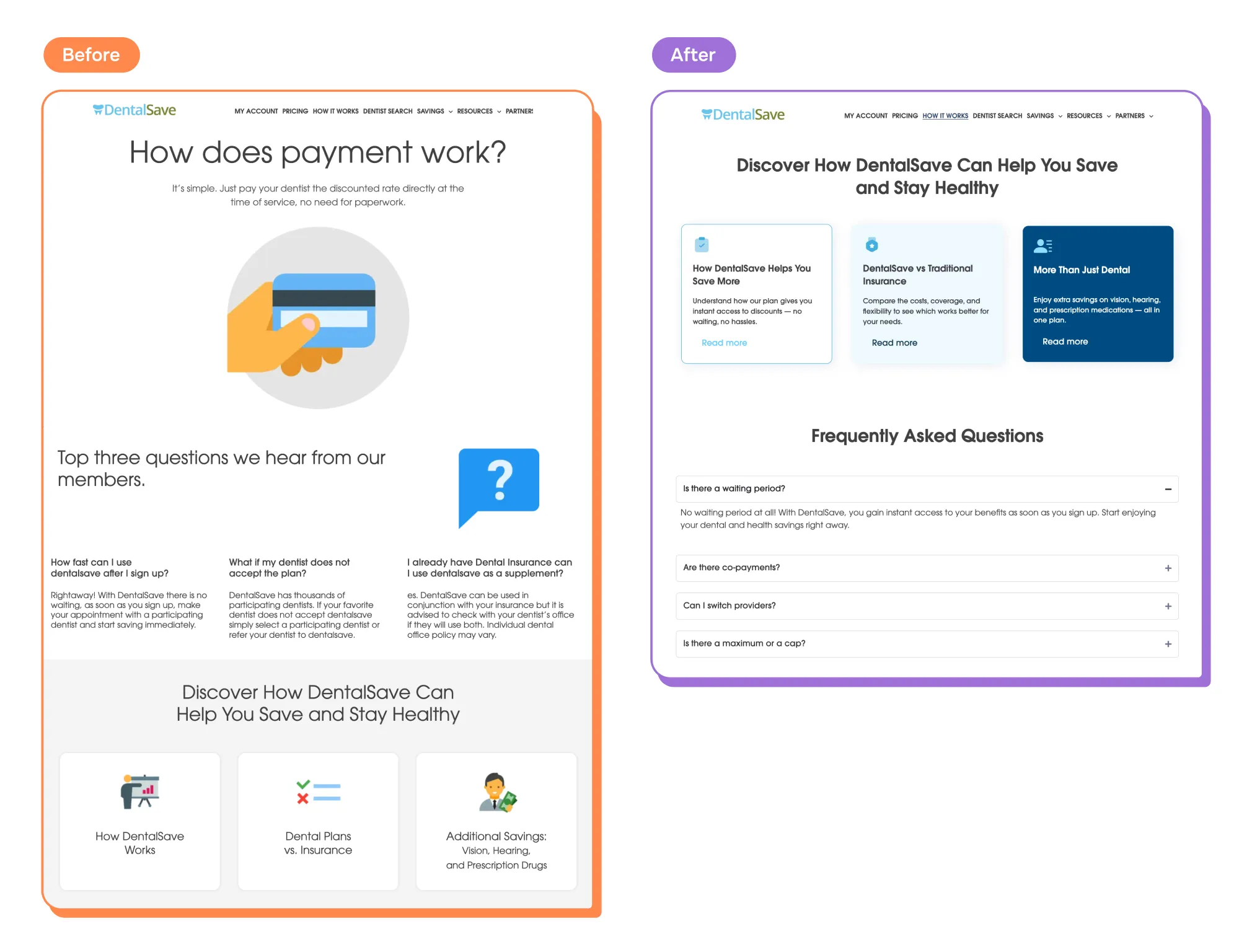 DentalSave Case Study: FAQ Section