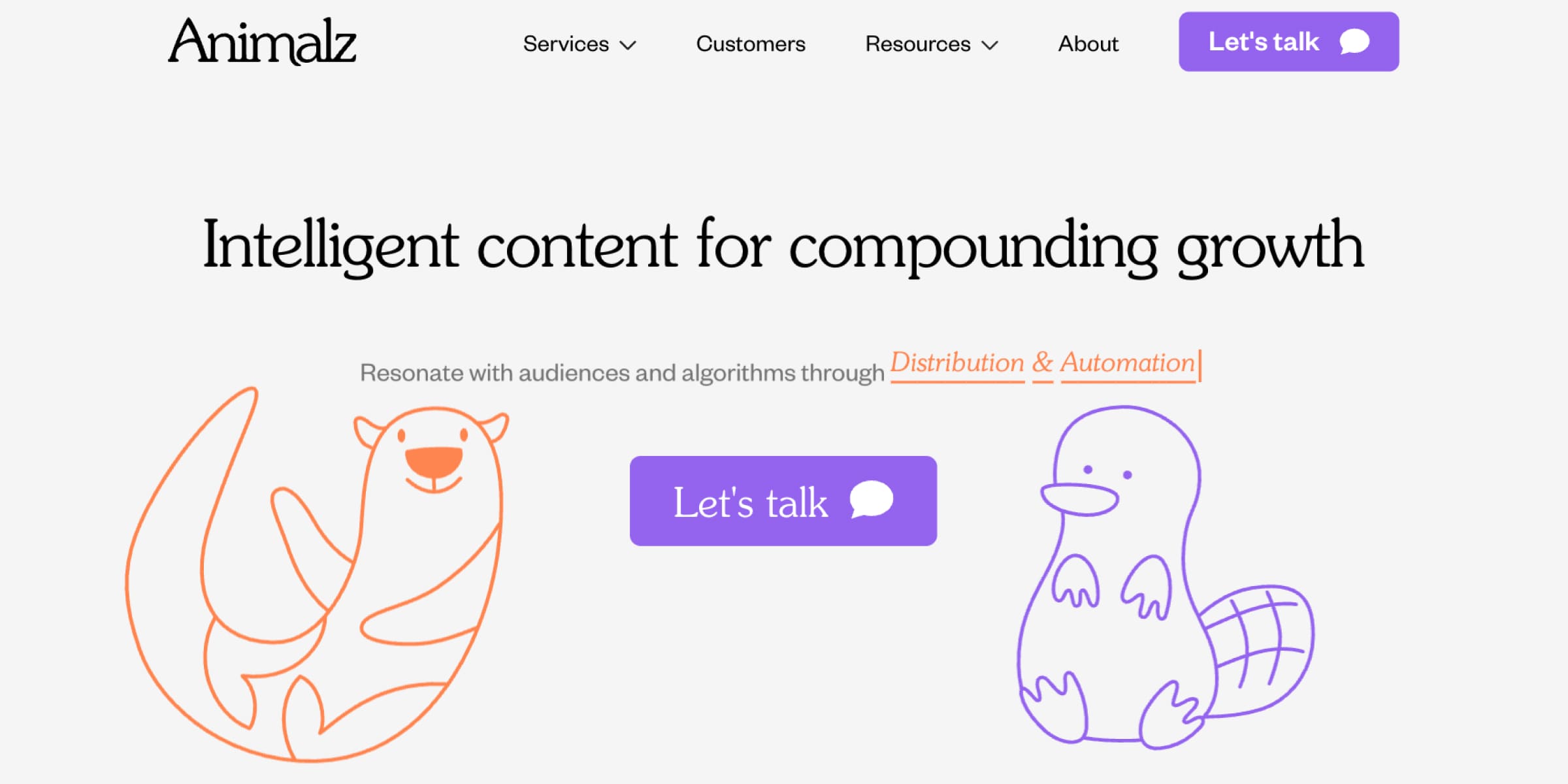 Animalz - Content Marketing Agency with Link Building Focus