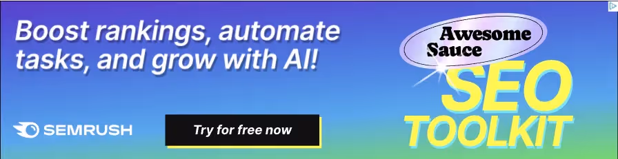 Best 10 Google Display Ads Examples for SaaS & Tech - Semrush example 1